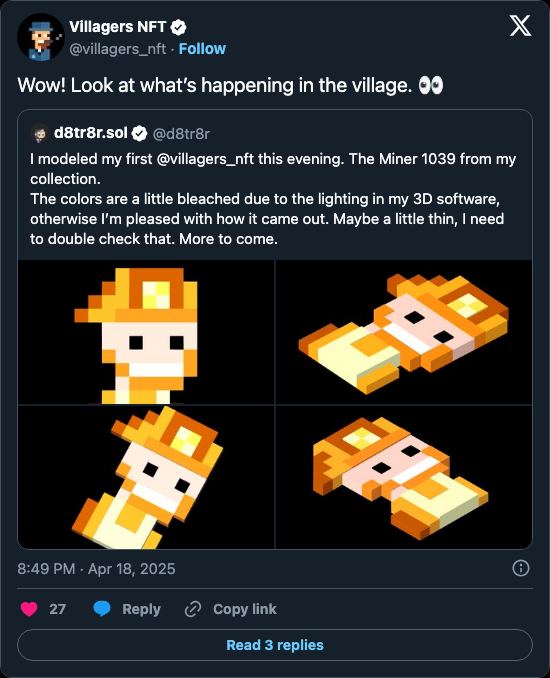 Post from @villagers_nft