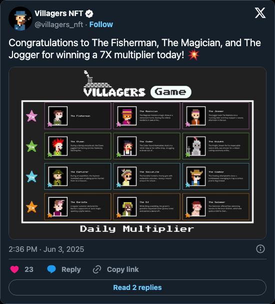 Post from @villagers_nft