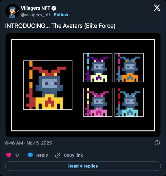 Post from @villagers_nft