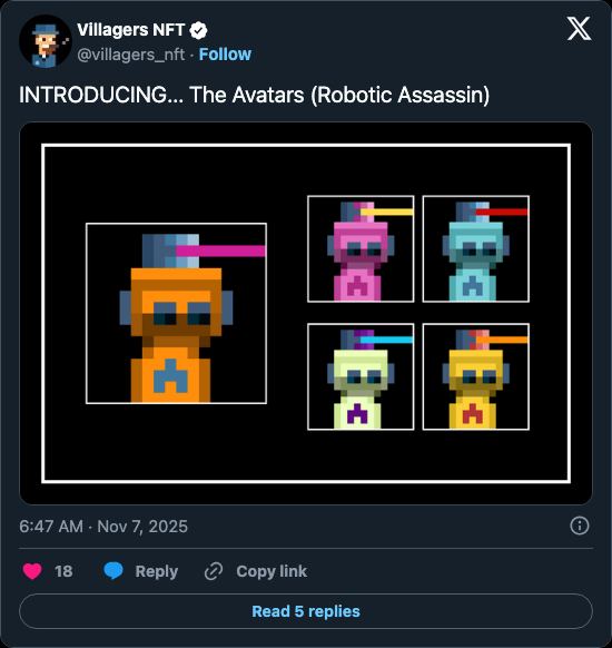 Post from @villagers_nft